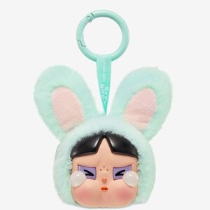 CRYBABY Powerpuff Girls x Series- Viny Face Plush NIB - Bunny Buttercup